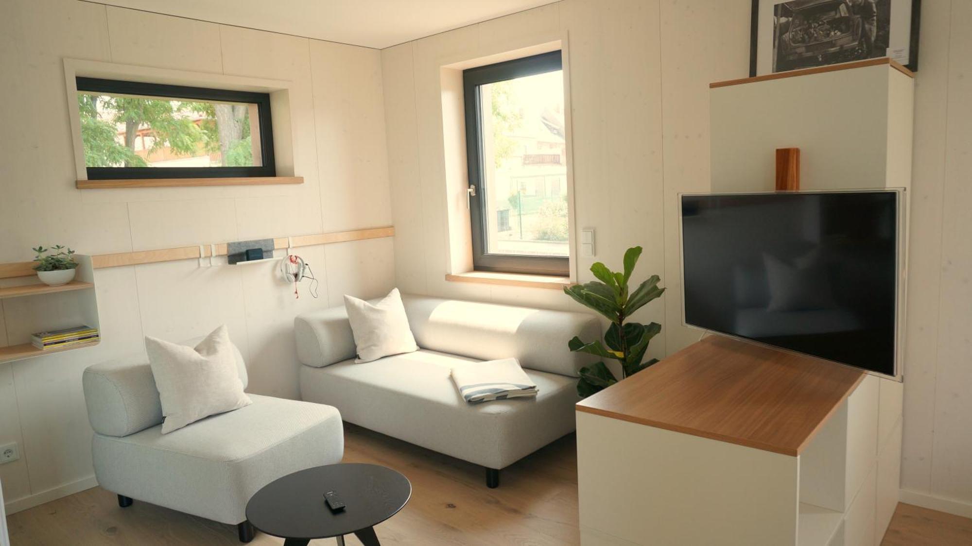 Tiny Design-Modulhaus Mit 33 M² Villa Grimma Exteriör bild